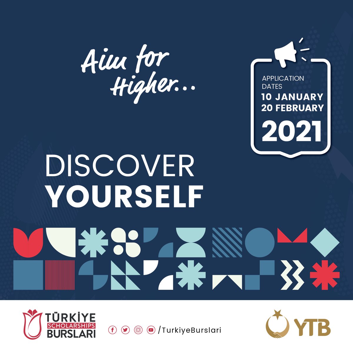 TurkiyeBurslari's tweet photo. Discover yourself, discover Turkey! 🏞️ 🗺️ #TürkiyeScholarships2021

✔️University placement   
✔️Turkish language course  
✔️Monthly stipend  
✔️Tuition fee 
✔️Health insurance 
✔️Accommodation 
✔️Dormitory 
✔️Travel fare  
✔️Professional and academic programs https://t.co/5urIShGBiX