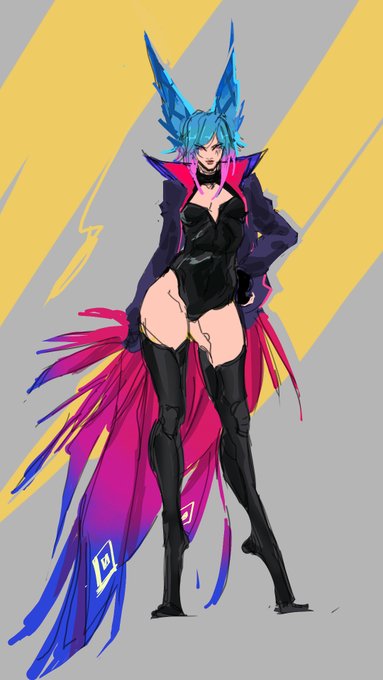 update AF/K Xayah#League_of_Legends #LeagueOfLegendsFanArt 