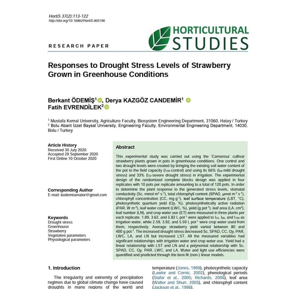 Hortistud's tweet photo. #Horticulturalstudies #academic #horticulture #plants #science #plantscience #journal #article https://t.co/zQqOkJ41GE
