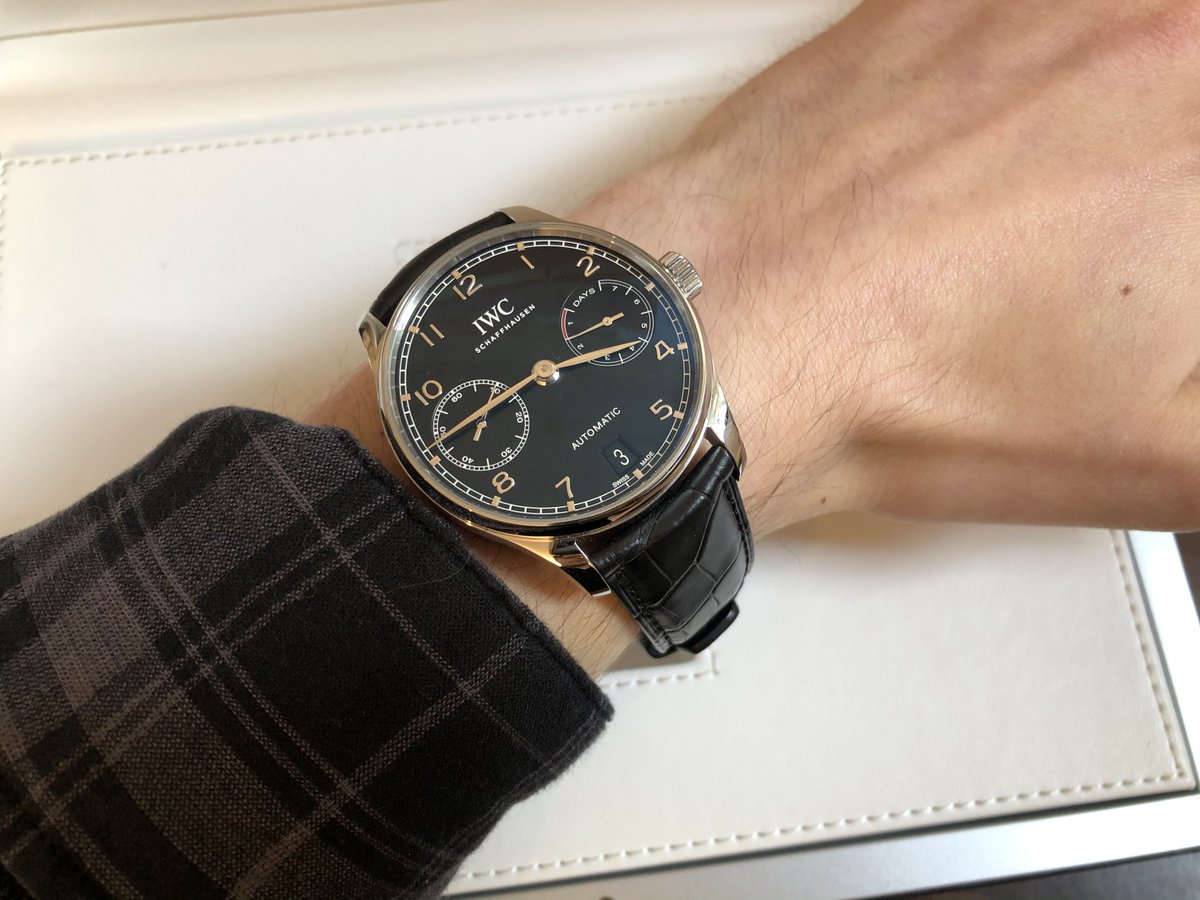 In today's video, I want to talk to you about my first IWC Portugieser IW500703. Is this the perfect dress watch? 
youtube.com/watch?v=QlgqPw…
<a href="/IWC/">IWC Watches</a> #iwc #watchreview #youtube #seenthroughwrist