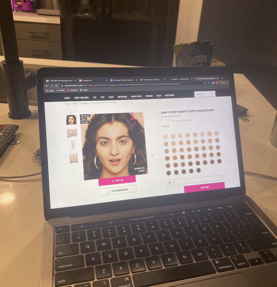 Ummmmm just me on <a href="/NyxCosmetics/">NYX Pro Makeup US</a> website 😭❤️