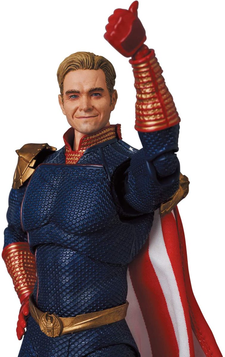 Toyark's tweet photo. Photo and info released for the MAFEX #TheBoys #Homelander Figure by @MEDICOM_TOY: https://t.co/ZtFOT2RNkD https://t.co/rzaaLRVat6