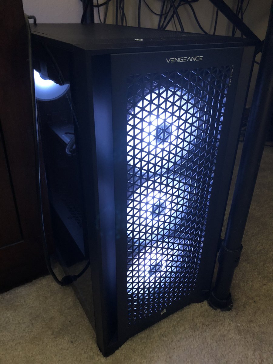 Cricket_Rider's tweet photo. Super excited for our new systems! Maybe now my PC won’t keep locking up all my audio and randomly kicking me out of Tarkov. https://t.co/QGCCac3N32