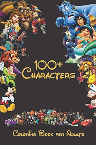 Download Pdf Access 100 Characters Coloring Book Adult Coloring Books With