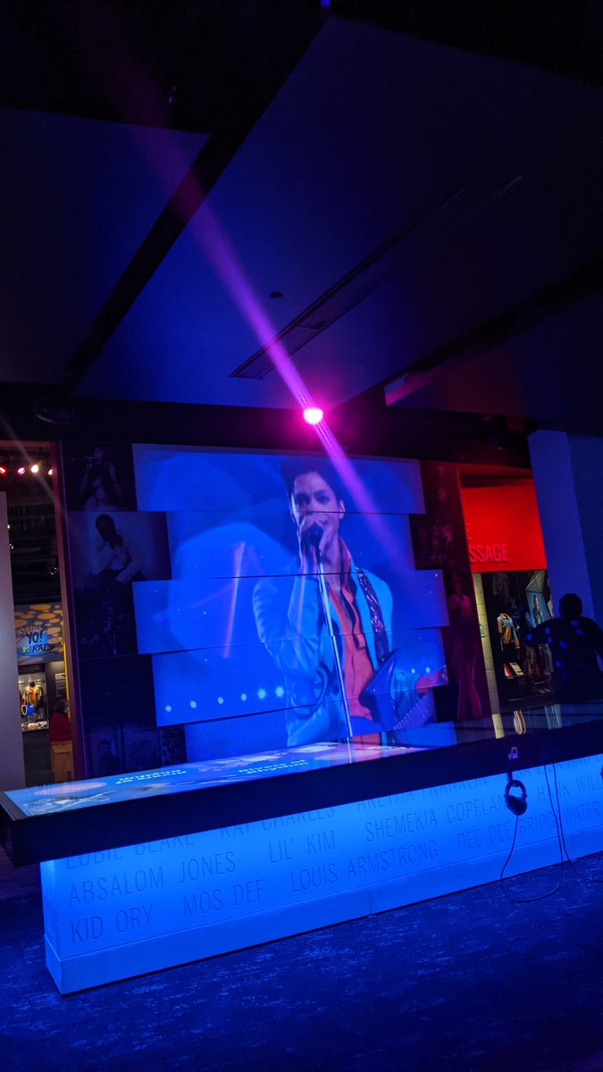 Super bowl performance in the main hallway! 