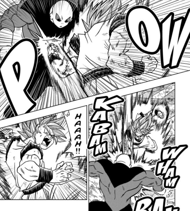 Power-Stressed Blue: Goku magnifies his ki in Completed Blue as far as he can go at the risk of destroying his body. A Kaioken-like aura covers him. This powers him up noticeably. Whether this is *just* Blue Kaioken or not will be one of the timeless debates of the DB fandom.