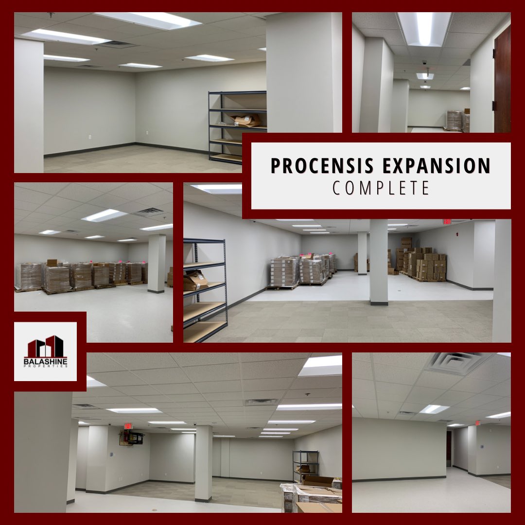 BalashineProp's tweet photo. Thank you to L.K Miller for helping our amazing tenant, Procensis, with a great expansion space for their business. 

#business #officespace #construction #expansion #growing #growth #mshop360 #lkmiller #warminsterpa #BucksCounty https://t.co/shQxSbOMLf