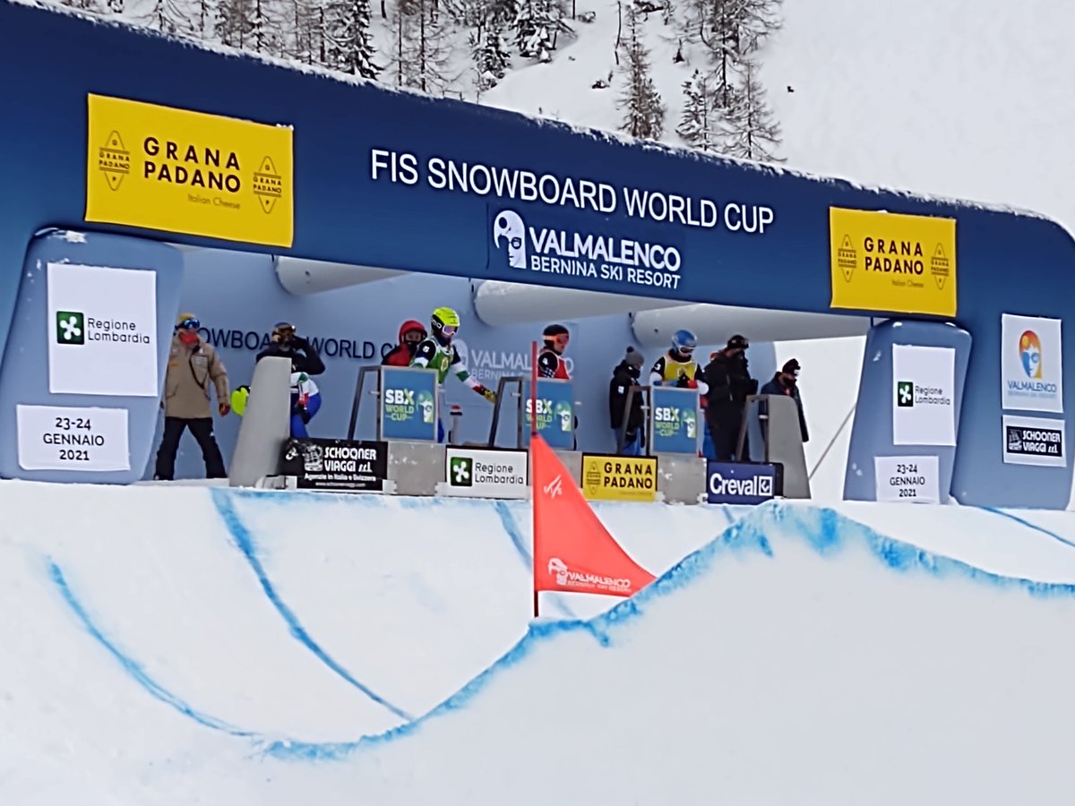 the_last_jedi's tweet photo. Micky Moioli today first in  @AirCompetition #snowboardcross #sbxworldcup #fissnowboard #valmalencoberninaskiresort @GruppoCreval #creval https://t.co/eazQibvTiX