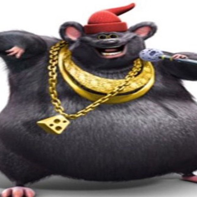 Made fanart of Biggie Cheese from the movie Barnyard in 2023