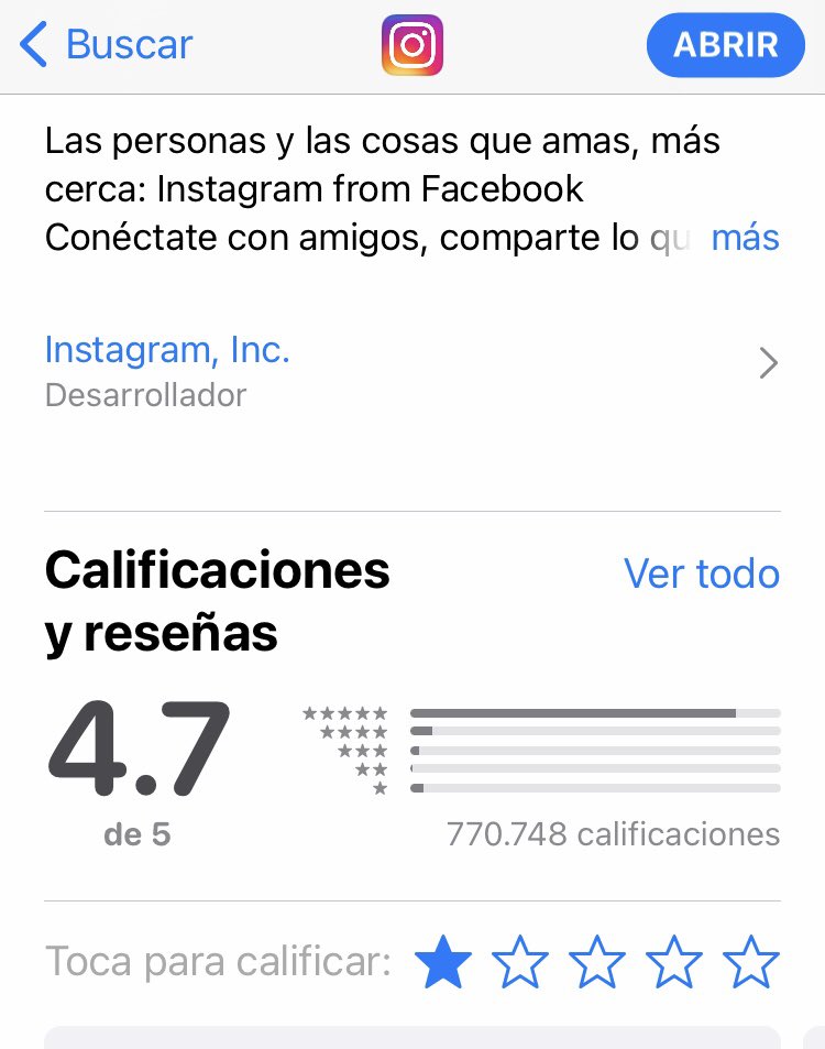 next2023's tweet photo. 🇨🇱 Vayamos a la App Store o al Google Play a bajarle a una sola estrella a instagram. Hagamos presión para que devuelvan la opción de compartir publicaciones en las historias. 
copia, pega, comparte. https://t.co/x1XRb9T1uZ