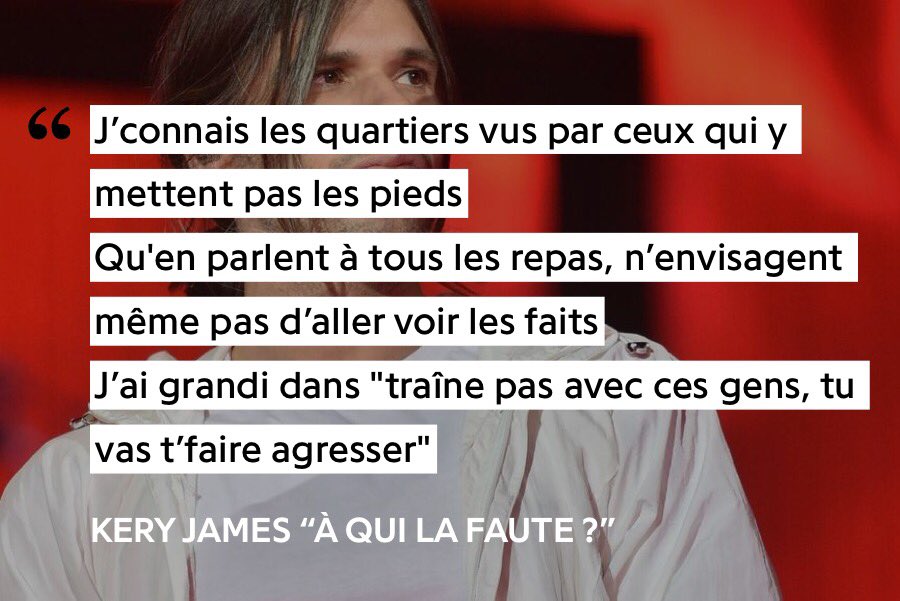 Le normand fait ensuite référence au fait que les français d’origine étrangère sont souvent stigmatisés dans ces campagnes à cause des reportages de désinformation qui passent à la télé!
