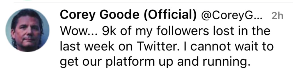 ParanormalHooD's tweet photo. Naw Core it’s your followers are actually seeing you’re a Liar , Conman , Grifter and make shit up . People are tired of your Bullshit 🤷🏾♂️. You should go A$$cend now and show everyone how it’s done . #CoreyNoGoode #CoreyGoode #SphereBeingFailiance https://t.co/MQayZOe6mJ