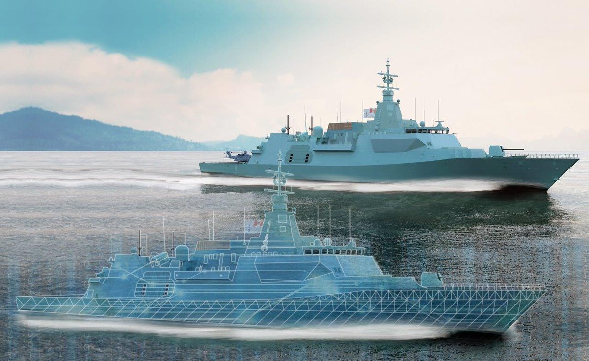Comd_RCN's tweet photo. Digital Defence is a broad category that involves innovative digital technologies that will augment &amp; empower all members of the CAF. Very excited to see progress being made towards enhancing our fleets capabilities &amp; improving the life experience for our sailors. #DigitalNavy https://t.co/zmk3A0y4oX
