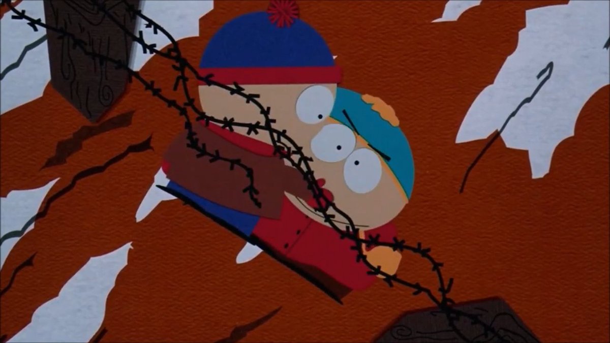 DailyMarsh's tweet image. Stan (calms Cartman after an electric shock from a wire)

["South Park - Bigger, Longer &amp;amp; Uncut"]