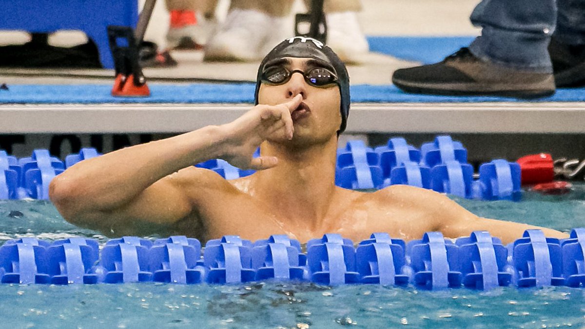 LouisvilleSD's tweet photo. It's a Cardinal π§Ή!!! Haridi Sameh throws down the winning time of 19.56 in the 50 freestyle for π₯!! Mihalis Deliyiannis is π₯with a time of 19:93 and Caleb Duncan isπ₯ in 19.98. #SprintCards #SeriousSpeed #GoCards https://t.co/ZIlmwW0Gqx