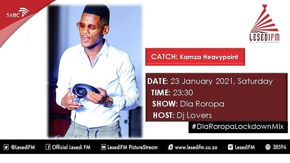 Entse ele Motjheso fela Lesedi FM, Motjheso  pele!!! 🔥🔥🔥
Reo tlisetsa @kamzaheavypoint ho Dia Roropa Lockdown 🥁🥁🥁
#DiaRoropa #DiaRoropaLockdownMix