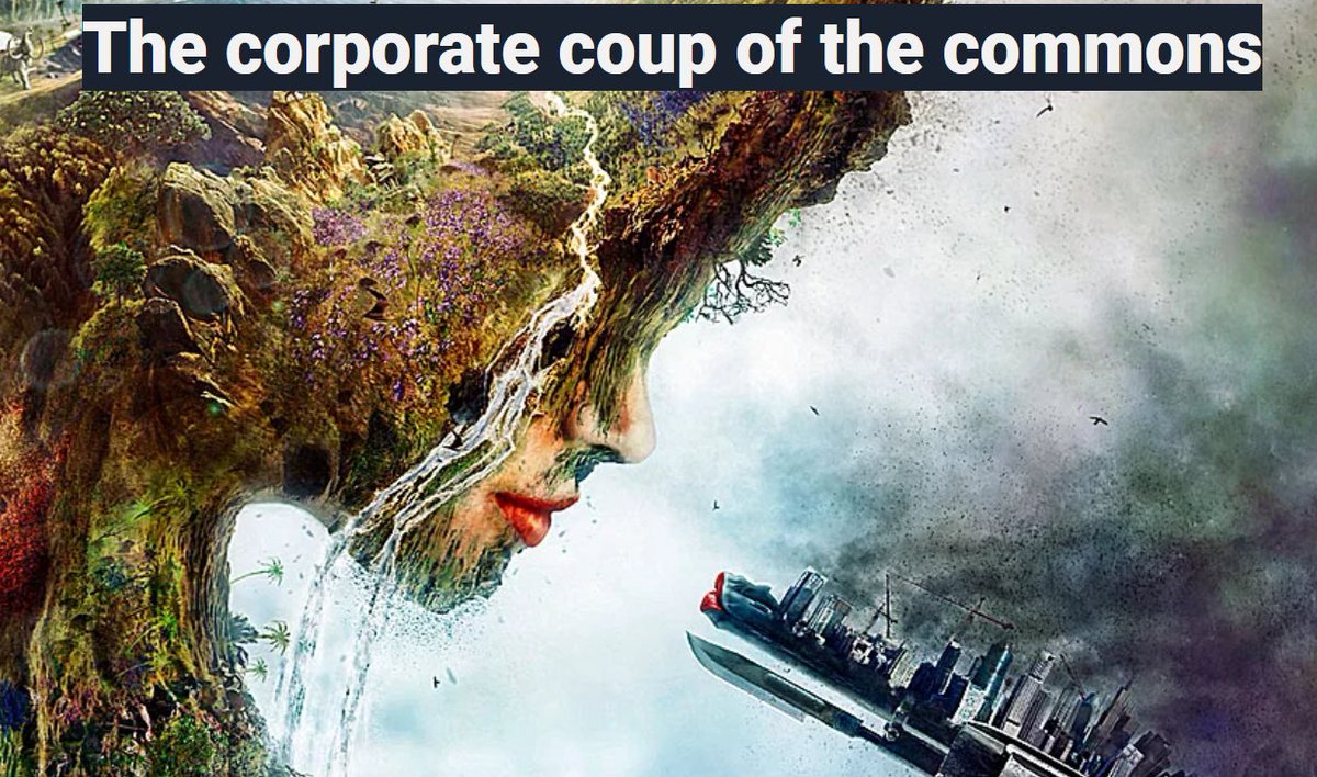 Besides the Future of Food, the big players are interested in  #climatechange investing, i.e. the financialization & commodification of natural resources, using narratives of 'carbon credits', 'conservation', 'afforestation' & 'protected areas'.  https://nodealfornature.wixsite.com/english 