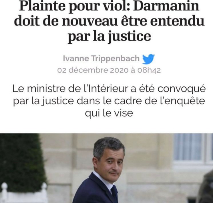 Dont acte.

<a href="/GDarmanin/">Gérald DARMANIN</a>
<a href="/EmmanuelMacron/">Emmanuel Macron</a>
<a href="/MarleneSchiappa/">🇫🇷 MarleneSchiappa</a>

#DarmaninDemission

x.com/EmmanuelMacron…