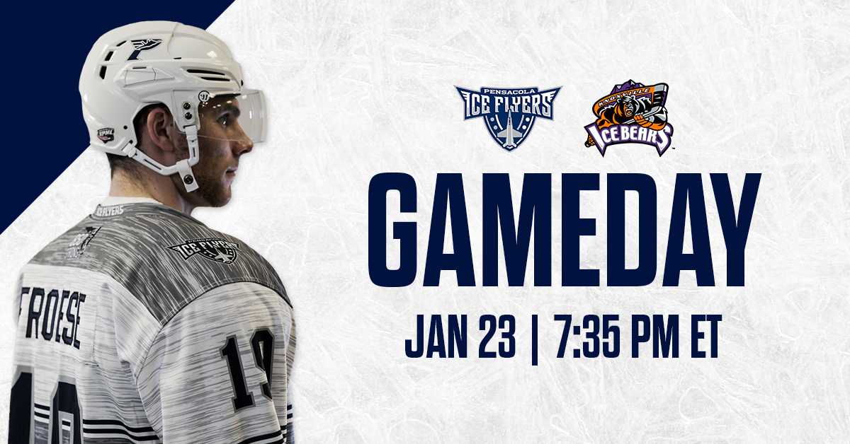PcolaIceFlyers's tweet photo. The guys finish off the weekend series tonight at 7:35 p.m. ET in Knoxville! 🏒
#IceFlyers | #PENvsKIB https://t.co/XI8zKVLCfE