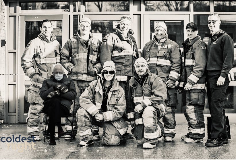 Even Bernie joins the Orillia Fire Department for Coldest Night of the Year!  You should too! 

Join a team or create a team today! cnoy.org/Orillia

Help us (and Bernie!) raise funds and awareness for those experiencing homelessness. 

#cnoy21 @cnoyorg <a href="/OrilliaFire/">Orillia Fire</a>