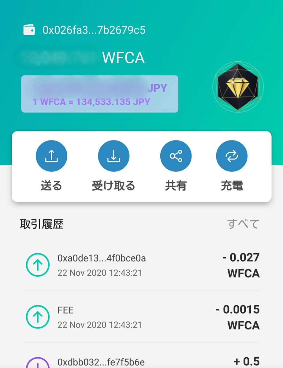 ビットコインに連動してるようです😮😮😮 左１月２１日、右１月２３日💧 #wfca #wfc #dmw #ワールドフレンドシップコイン #ビット コイン #暗号資産 #暗号通貨 #仮想通貨