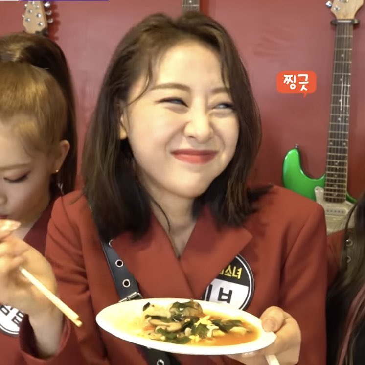 yves’ nose scrunch, a thread;