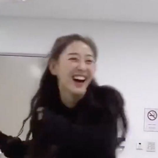 yves’ nose scrunch, a thread;