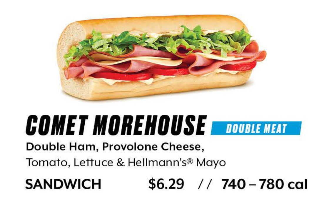 One of Morehouse's kids was named Vega (cool), Morehouse and his wife's ashes are interred at Iowa's Drake Municipal Observatory (spooky), and his comet has a sandwich named after it (delicious). 10/19  https://www.erbertandgerberts.com/sandwiches/comet-morehouse/