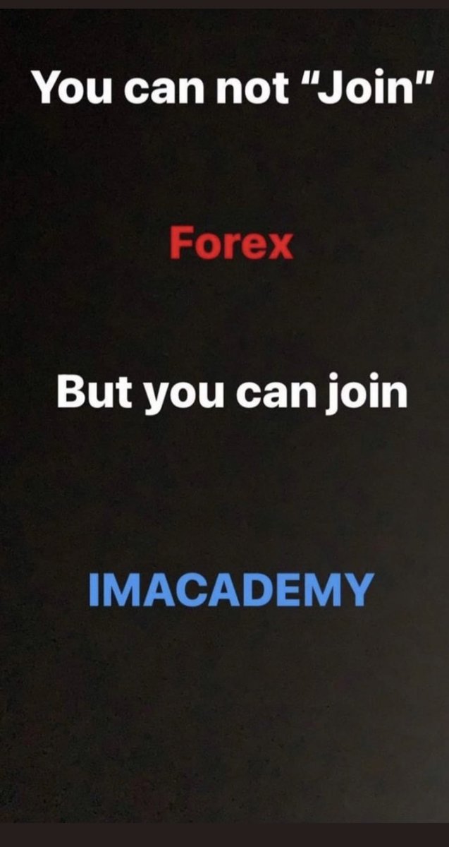 FOREX: The Foreign Exchange Market 

IMACADEMY (IML): Marketing Company that teaches you FOREX and how to Build A business!! 

Please understand the difference