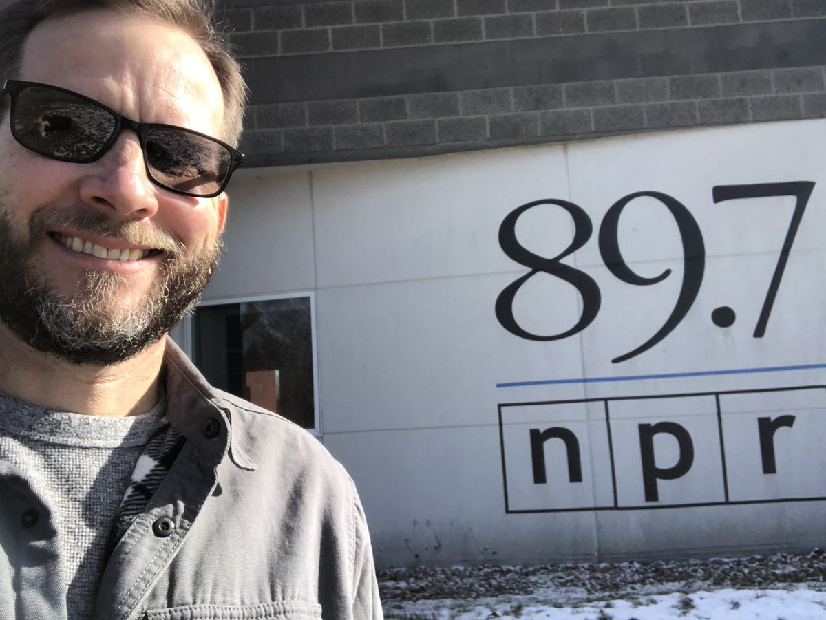 GarthHolman's tweet photo. Had a very enjoyable hour+ interview at #wksu today about education during #covid &amp; the future of education. Thank you @WKSUJeff and #NPR for asking me to share my ideas and experiences. Looking forward to hearing the final product. https://t.co/SYX0fpDLrC