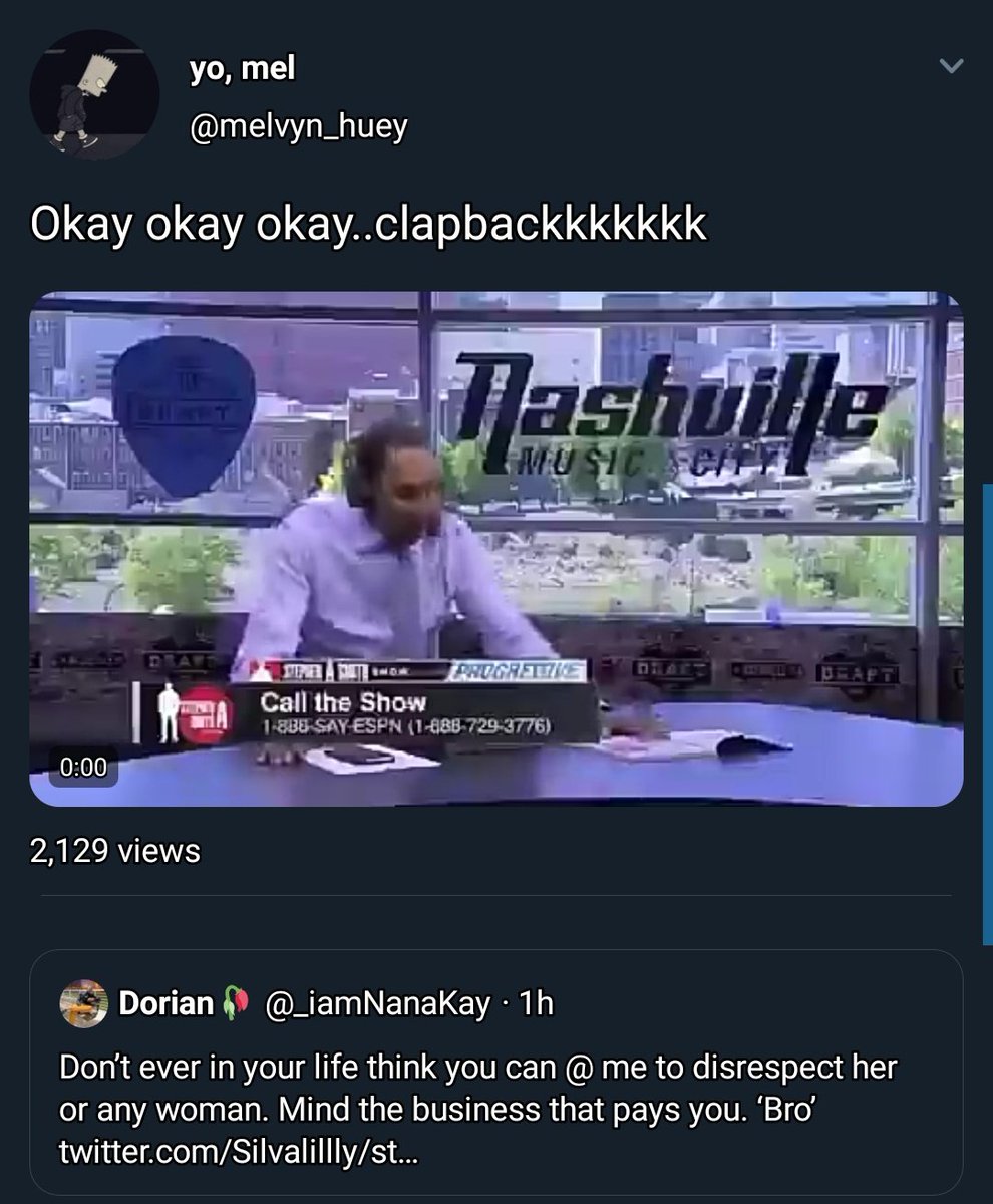 5. Twitter for clicks and validation One Melvyn enjoying the violence quoted saying there should be a comeback.Nana Kay also quoted Melvyn saying he saw him disrespect his woman earlier and he should stay in his lane, respect himself and focus in life.Wetin happen next??