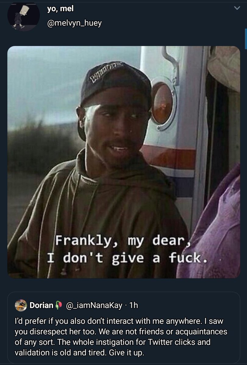 6. Melvyn's response 