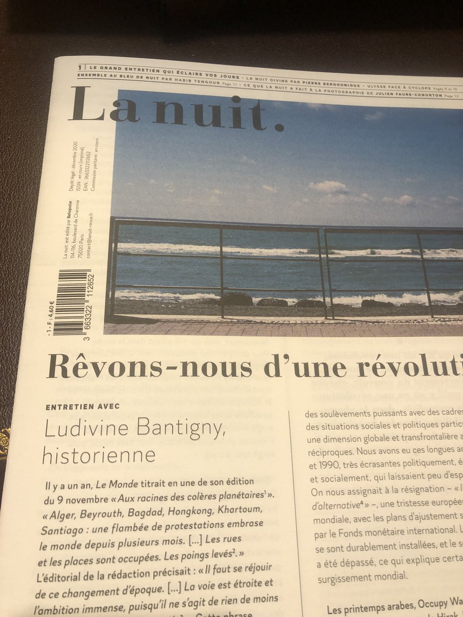adriengoetz's tweet photo. La culture, même la nuit.

Nouveau journal, en librairie depuis le 28 décembre 🌝 https://t.co/1b5h5IfLCF