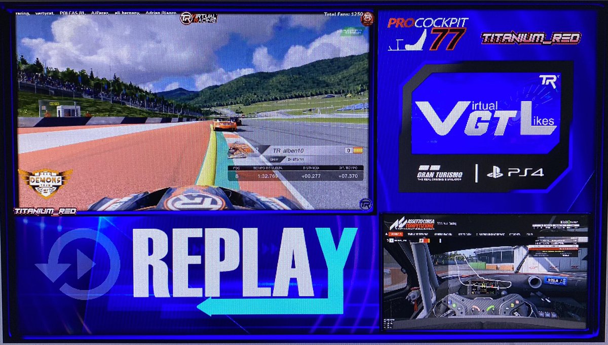 Titanium__Red VirtualGTLikes Red Bull Ring GP5 youtu.be/k8QI9wdmkCg vía @YouTubevamos