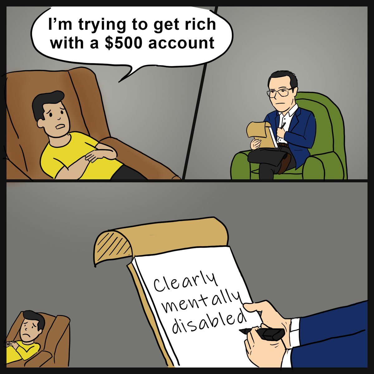10minutetrading's tweet photo. You’re not going to get rich overnight trading a very small account!
This doesn’t mean that you shouldn’t start small.
What you need is time and experience..
#stocktrading #stocktrader #aistocktrader #aistocktrading #aitrading #stocktrade https://t.co/0cI117Il6F