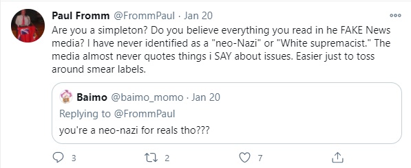 There is one thing Paulie consistently hates however.Being referred to as a neo-Nazi. 4/24
