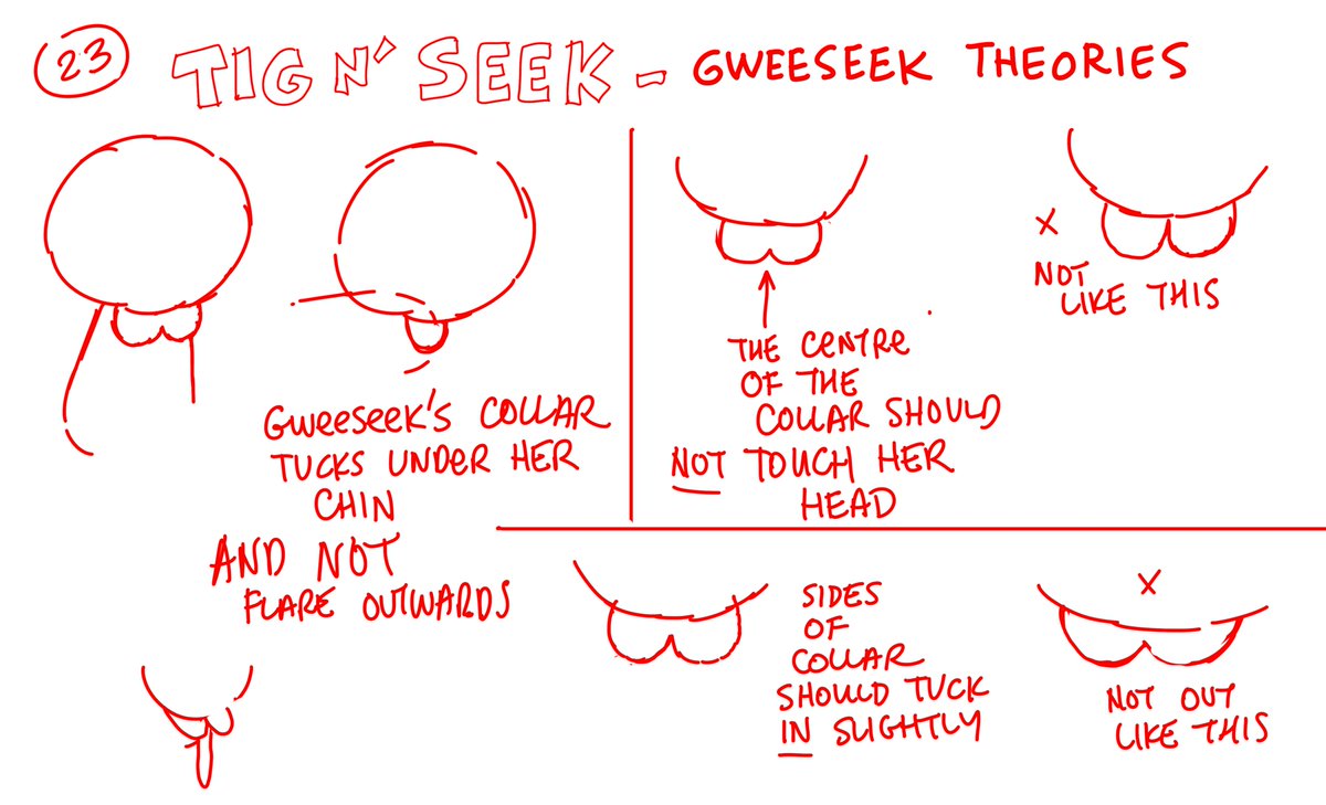 23/ Her collar also had a specific look to it...