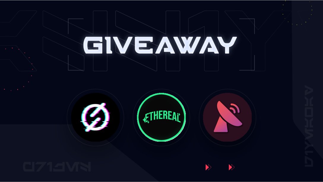 EtherealScripts's tweet image. Giveaway Time!

Prizes:
1x Ethereal Scripts beta key
1x StellerIO key
1x Radar Flips invite

Rules:
Follow @EtherealScripts, @RadarFlips, and @stellara_io
Like and retweet this tweet 🐍
