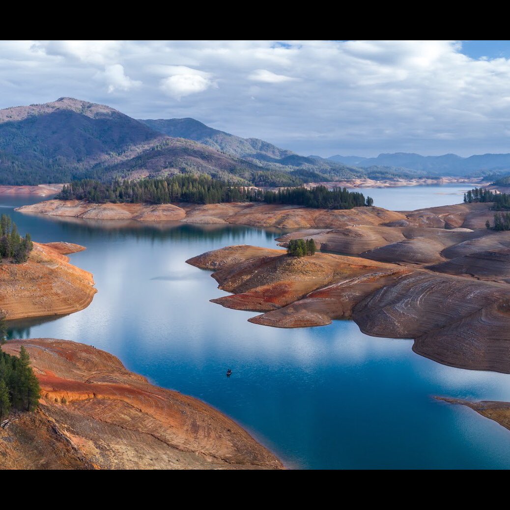 TeamLintner's tweet photo. Awesome shots from yesterday! The #eagle, captured just on my cell phone!!  It was amazing to see up close 🦅 Check out Daniel’s awesome view of the lake✨Day 3 is rolling 📹 &amp; we’re fishing from Cody’s boat today 🎣 #TWFilmCrew #tacklewarehouse #shastalake https://t.co/gASkJDSgJ6