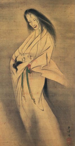 ddoniolvalcroze's tweet photo. Japanese 19th Century ghost scrolls https://t.co/yyjhoNlCz0