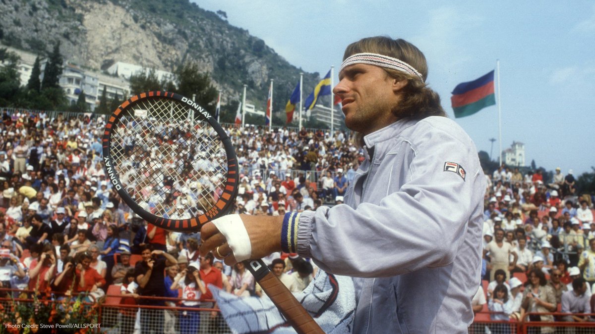 usopen's tweet photo. #OnThisDay in 1983 ⏪

Four-time US Open finalist &amp; 11-time Grand Slam champion Bjorn Borg shocks the tennis world, announcing his retirement at age 26. https://t.co/aqY1pHunb2