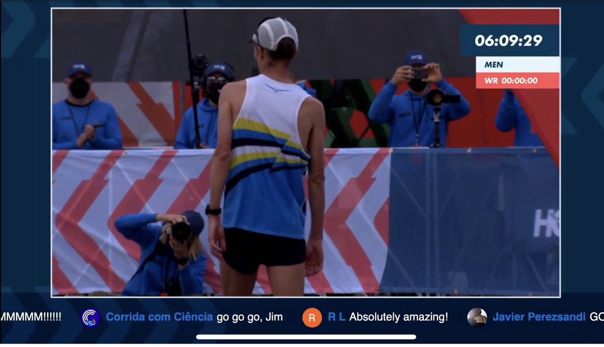 ‼️INCREIBLE‼️ <a href="/walmsleyruns/">Jim Walmsley</a> se queda a apenas 11” del récord del mundo de los 100 km 😲😭. En un final de infarto el corredor de @HOKAONEONE ha marcado 6h09’25” (el récord estaba en 6h09’14”). Aún así chapeau para Jim #PCX2