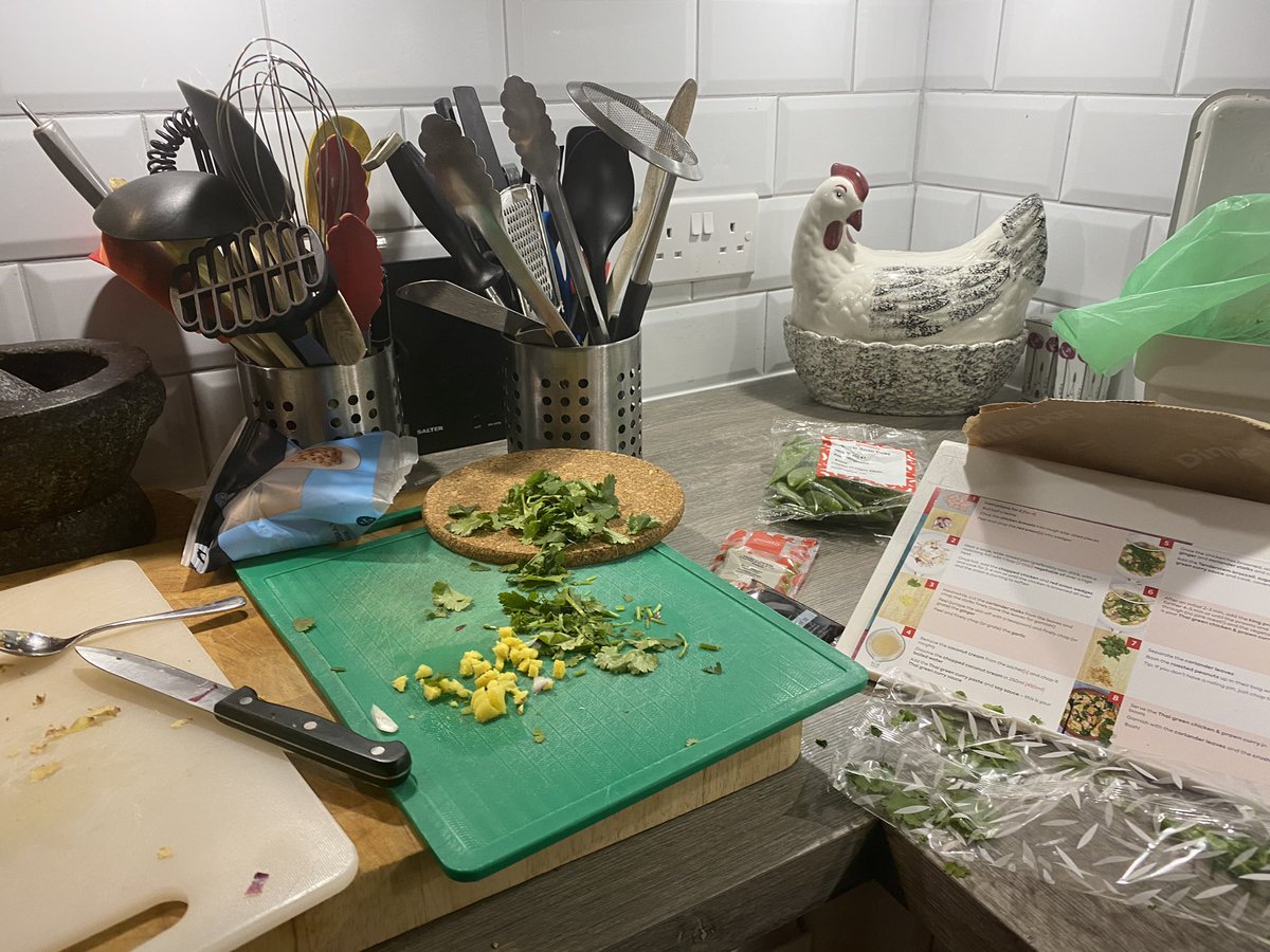 MichaelaTait8's tweet image. Thank you @GustoHQ   Turned this #cantcook #wontcook girl into someone who can produce this ! #thaitgreencurry   #stayinSaturday