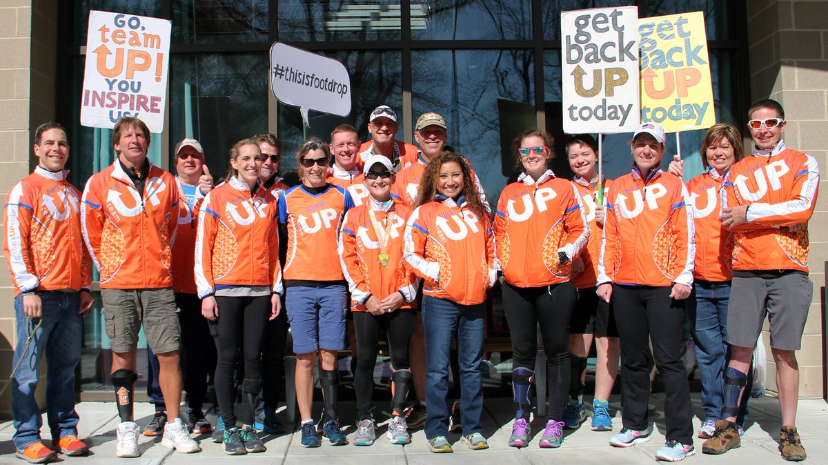 GetBackUpToday's tweet photo. The #TeamUP Movement wants you! By uniting as a team, we can shine a light on #FootDrop and what can be done to manage it. Join our community of people living with foot drop and their supporters today to learn how you or someone you love can Get Back UP!
https://t.co/DupTGExTUU https://t.co/xDAKaZEJuK