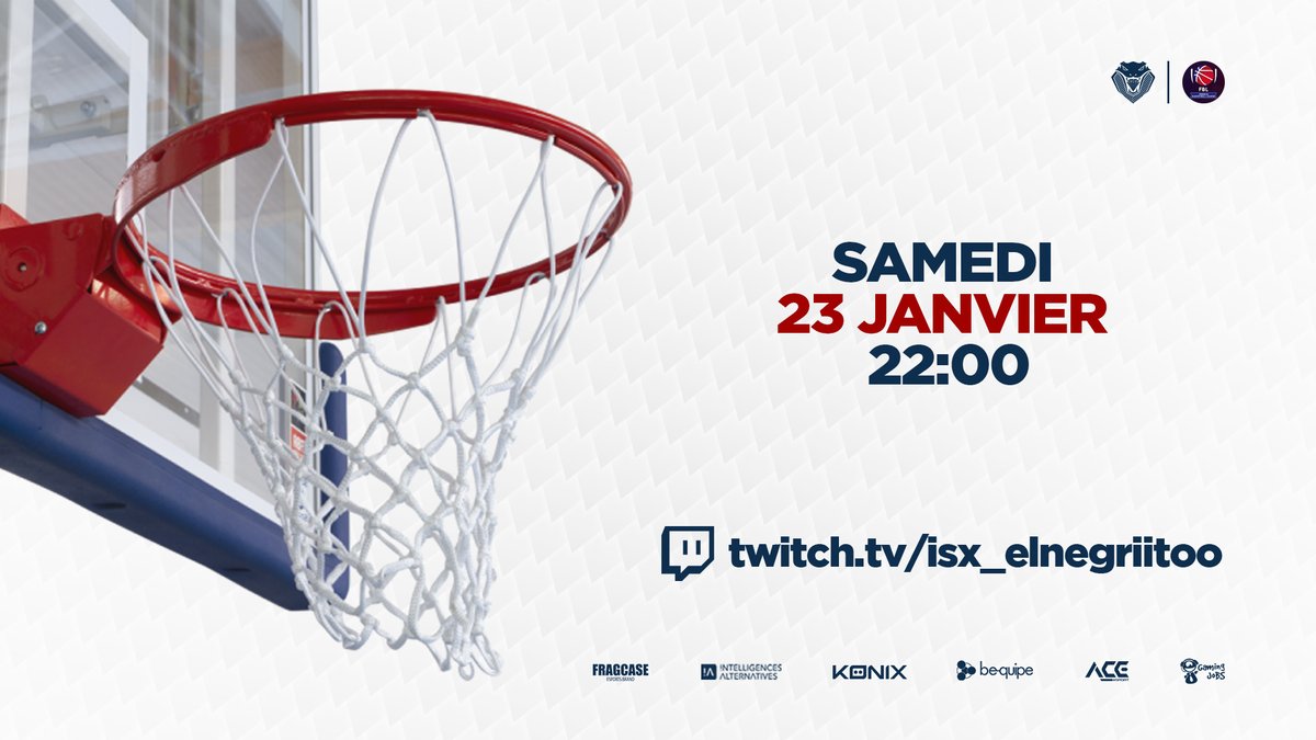 🏆 | NBA 2K

Ce soir, notre équipe affronte <a href="/LMBGaming_2K/">LMB Gaming</a> lors d'un nouveau match @FBL_2K ! Faites-nous rêver ! ✨#CrGWin 

⏰ 22h
📺 twitch.tv/isx_elnegriitoo