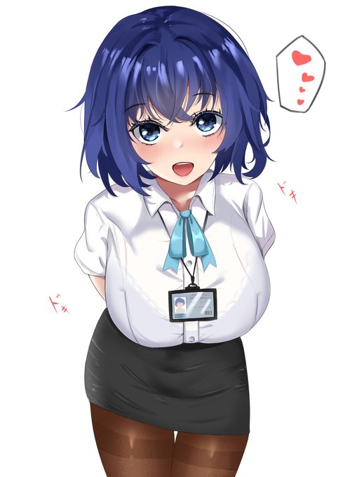 ドキドキ ～ #女の子 #おっぱい #赤い紙#originalcharacter #Character ##青い紙 https://t.co/2qzk4Giko5 