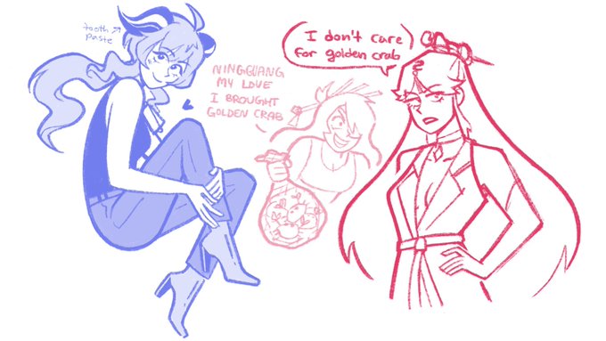 i am enjoying the liyue lesbians #genshinimpact 