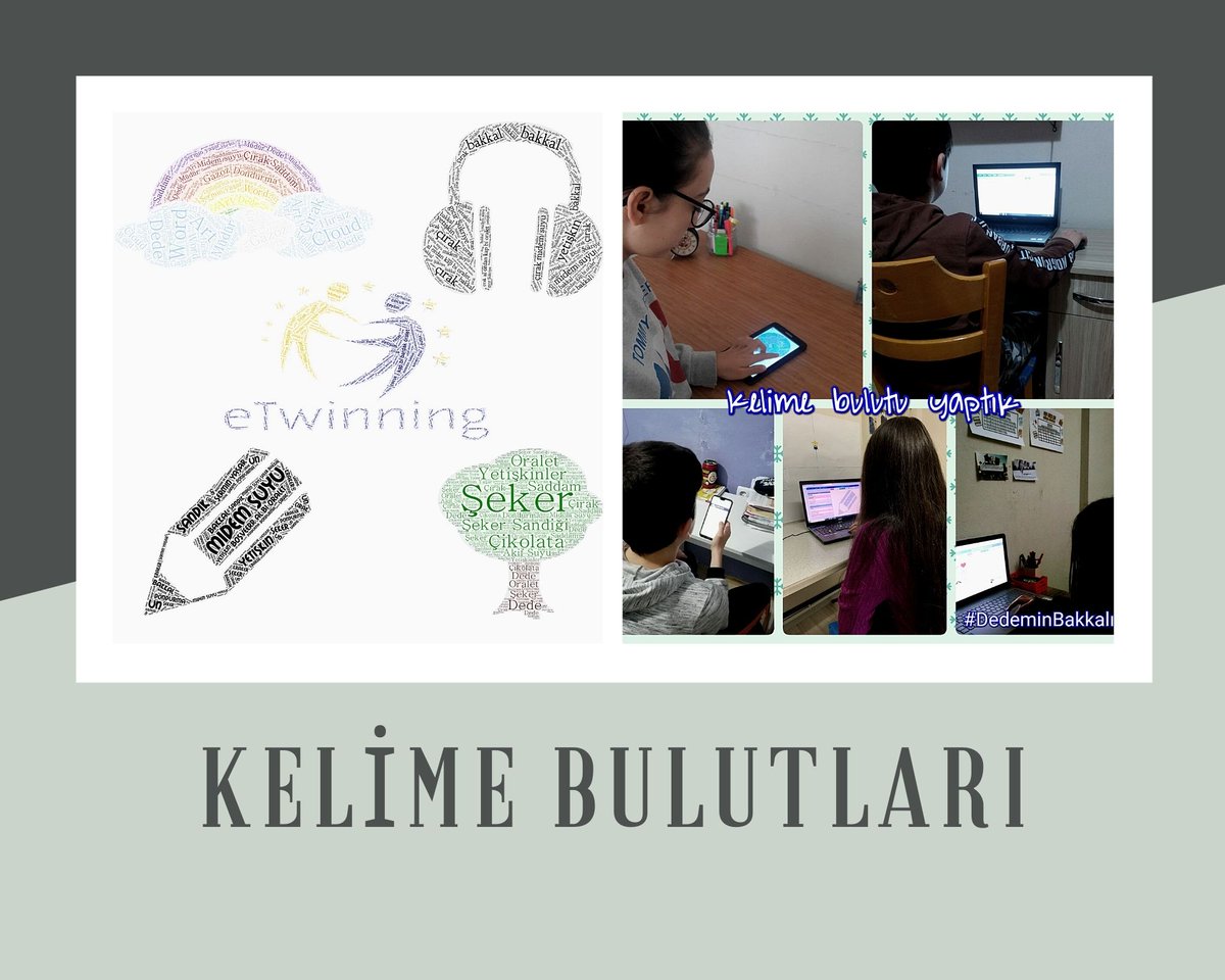 Öğrencilerimiz, Dedemin Bakkalı kitabını okuduktan sonra kitabın zihinlerinde uyandırdığı kelimelerle Wordart Web 2.0 aracını kullanarak kelime bulutları yaptılar.
Okan AKSOY - Akçaova Ortaokulu
@aksoy_o @akcaovaortaokul @Aydin_MEM @AydinMemArge09 @CineIlce @eTwinningAydin https://t.co/hOVAOtebpY