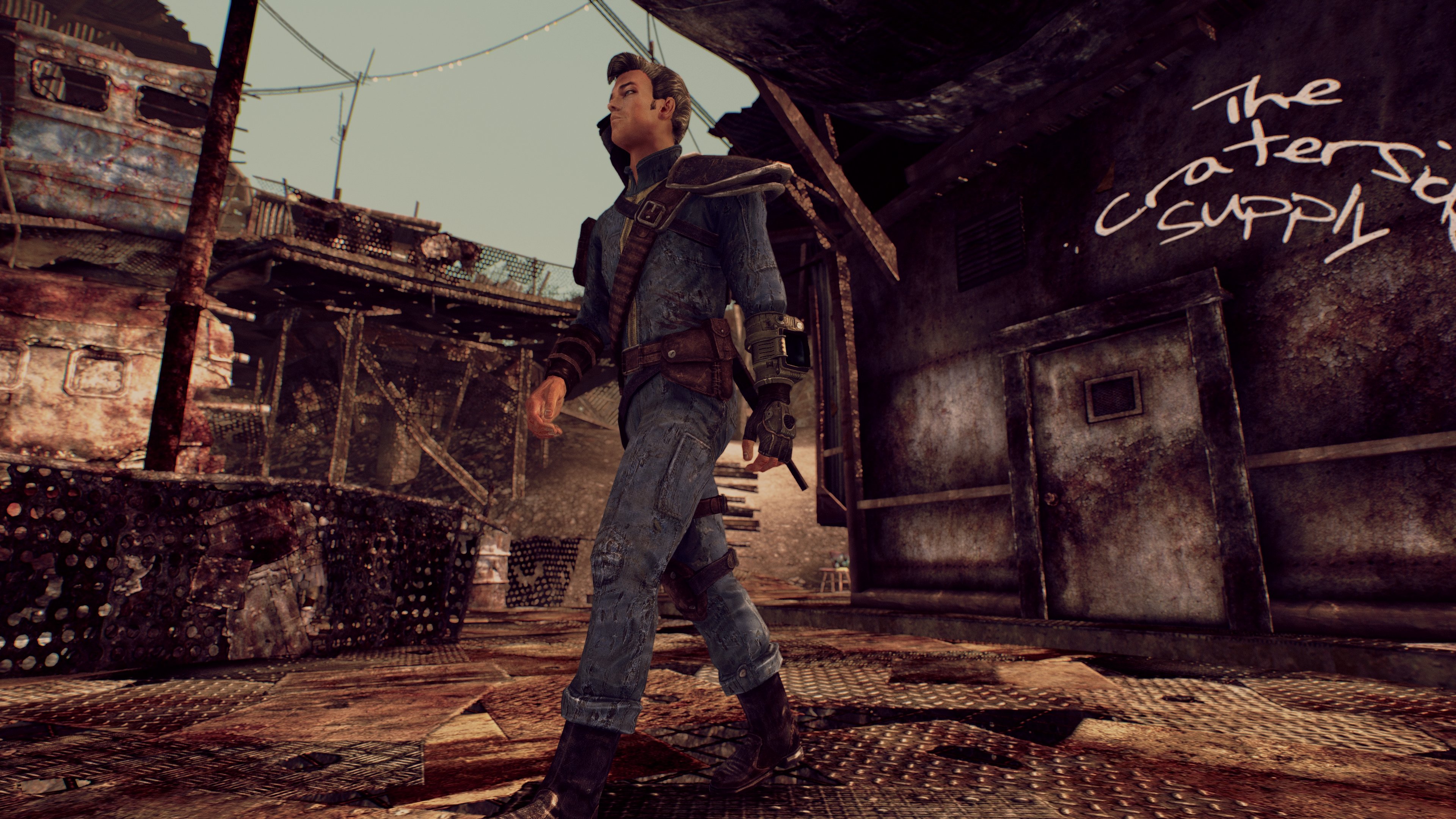 ピピ Fo4の元建築士 アーマードvaultスーツとハンティングライフル この後ろ姿 １０１のアイツだなぁ Fallout3 T Co P9eaxdqzxk Twitter