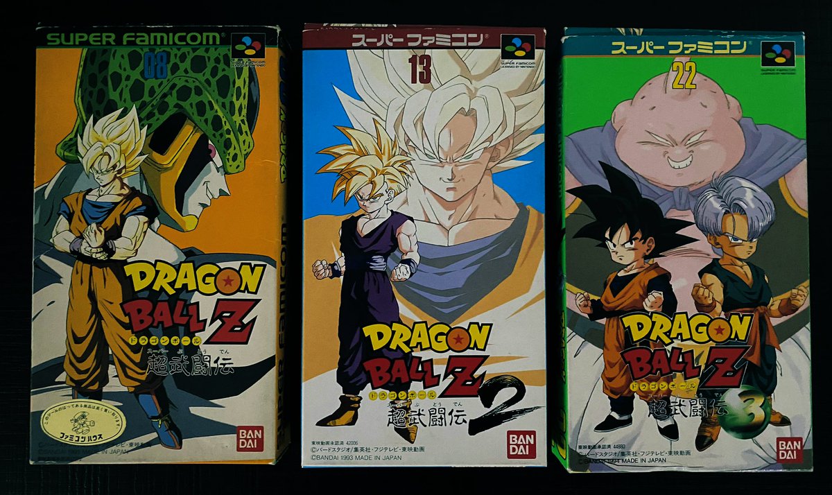 SirArturo3's tweet photo. Algun fan de la saga #Butoden? Cual es la entrega a la que mas horas habeis invertido? O ha sido mas el #Hyperdimensions? Lo que esta claro es que vaya portadones!!
#retrogames #retrogaming #pixelart #videojuegos #videogames #DragonBallZ #Bandai #SuperNintendo #Goku #Vegeta https://t.co/kZFaSxVB5v